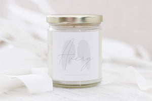 The Angel Personalized Candle